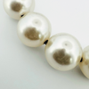 Beaded Dog Collar Slip-on Ivory Pearls Timeless Collection | Dainty Days — view 6