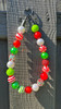Beaded Dog Collar Slip-on Disco Swirls Christmas Collection | Dainty Days — view 2