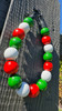 Beaded Dog Collar Slip-on Un-Wrapped Present Christmas Collection | Dainty Days — view 1