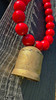 Beaded Dog Collar Slip-on Max’s Collar Grinch Christmas Collection | Dainty Days — view 1