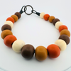 Beaded Dog Collar Slip-on Harvest Dance Matte Harvest Collection | Dainty Days — view 1
