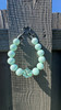 Beaded Dog Collar Slip-on Teal Paw Traditional Collection | Dainty Days — view 3