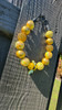 Beaded Dog Collar Slip-on Bumble Bee Sparkle Honey Collection | Dainty Days — view 3