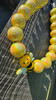 Beaded Dog Collar Slip-on Bumble Bee Glossy Sparkle Honey Collection | Dainty Days — view 3