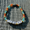 Beaded Bracelet Miami Dolphins Football Team Sports Collection | Dainty Days