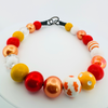 Beaded Dog Collar Slip-on Glossy Fall Harvest Collection | Dainty Days