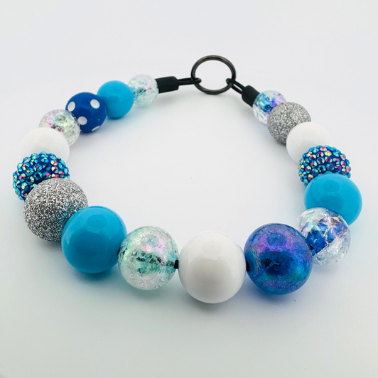 Beaded Dog Collar Slip-on Elsa’s Frozen Adventure Disney Collection | Dainty Days — view 5