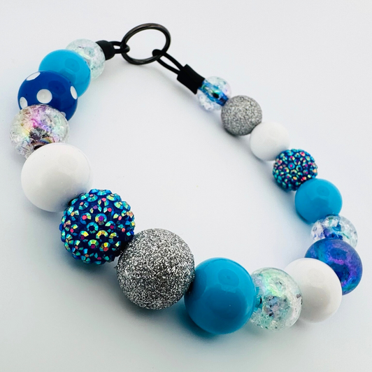 Beaded Dog Collar Slip-on Elsa’s Frozen Adventure Disney Collection | Dainty Days — view 6