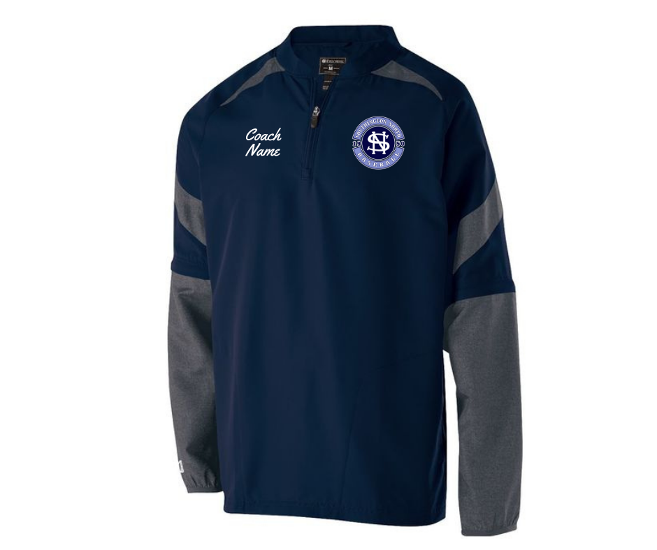 baseball coach pullover