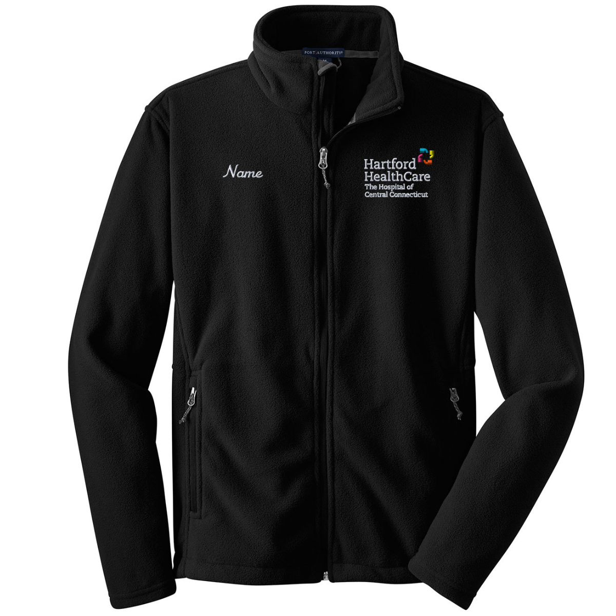 THOCC Inpatient Rehab Black Chill Fleece Jacket - Southington the