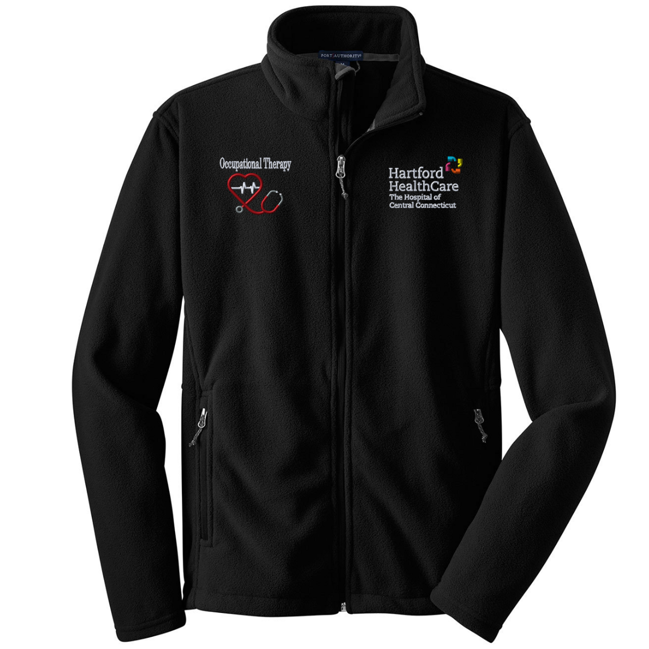 THOCC Occupational Therapy Black Chill Fleece Jacket THOCC Occupational Therapy Black Chill Fleece Jacket