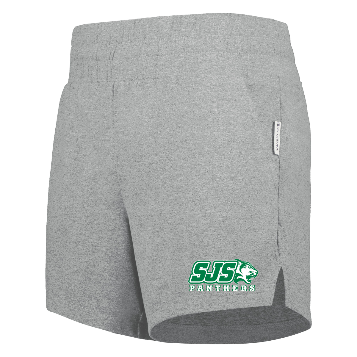 St Joseph Ladies Gray Heather Ventura Soft Knit Shorts