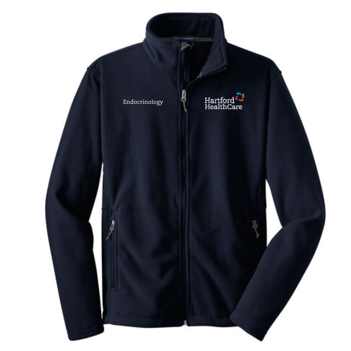 Hartford HealthCare Endocrinology Navy Chill Fleece Jacket
