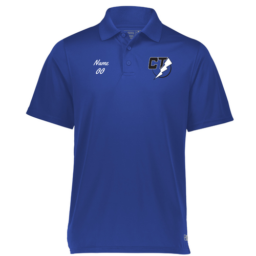 CT Lightning Men's Royal Polo