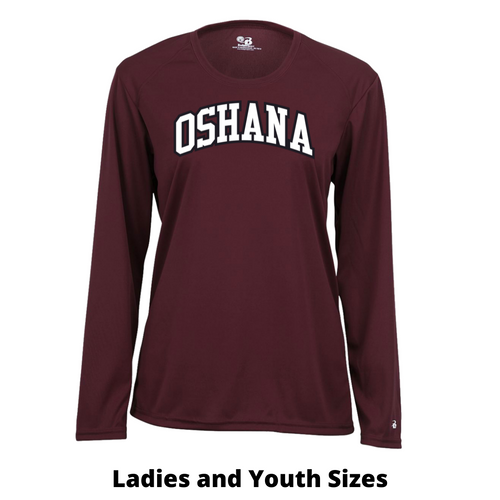 Oshana Ladies Moisture Wicking Long Sleeve