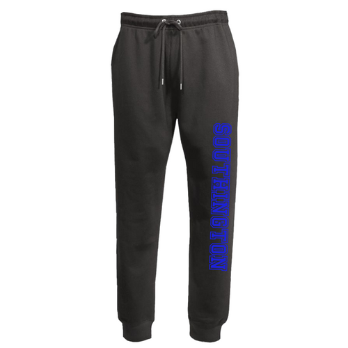 Southington Black Classic Jogger with Leg Logo