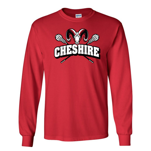 Cheshire Lacrosse Club Red Long Sleeve