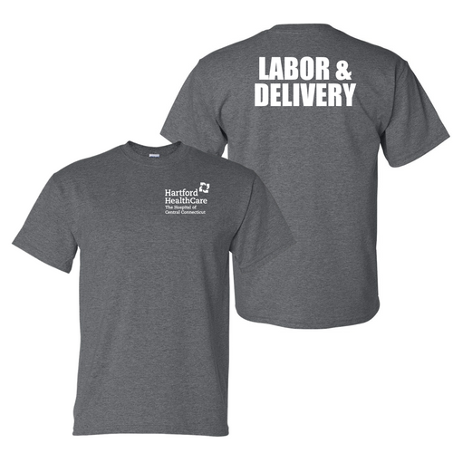 THOCC Labor & Delivery Dark Heather T-Shirt