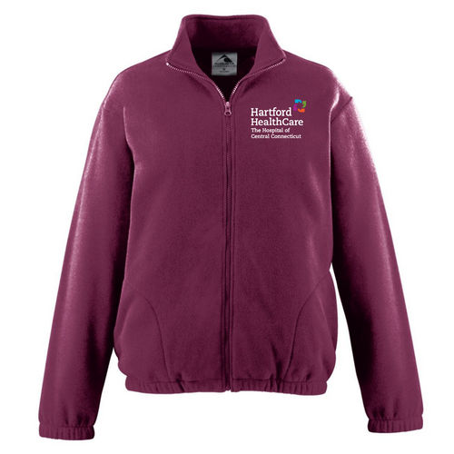 THOCC Speech Language Pathology Maroon Chill Fleece Jacket