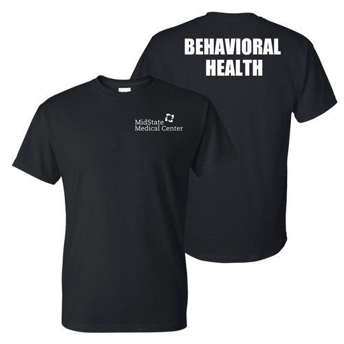 MidState Behavioral Health Black T-Shirt