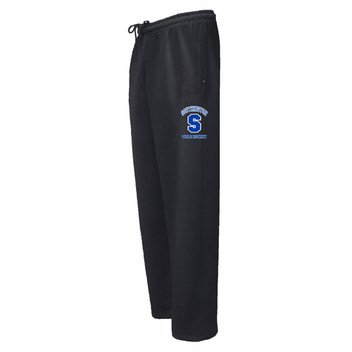 Southington Black Field Hockey Sweatpant with Hip Logo