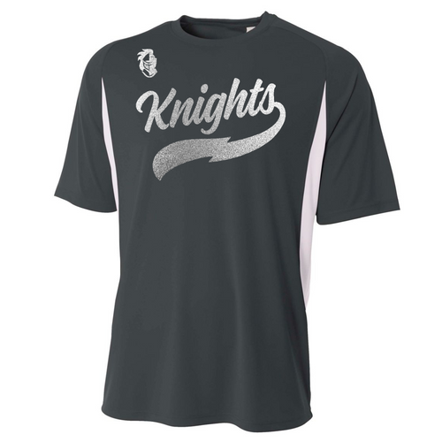 Silver Knights Travel Baseball Uniform Graphite/White Jersey