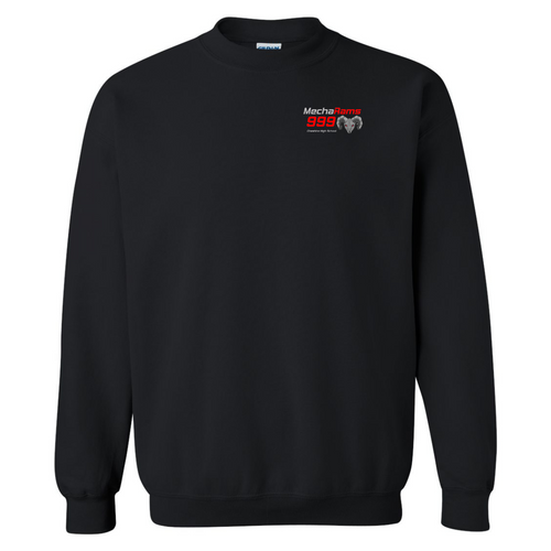 Cheshire Mecharams Black Crewneck Sweatshirt