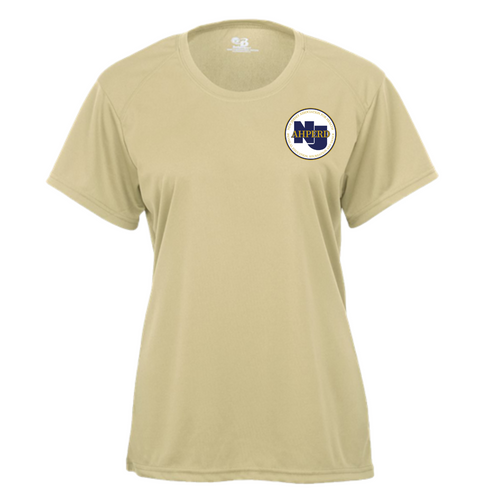 NJAHPERD Ladies Moisture Wicking Vegas Gold Short Sleeve