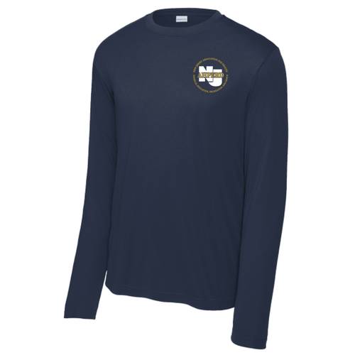 NJAHPERD Unisex Moisture Wicking Navy Long Sleeve