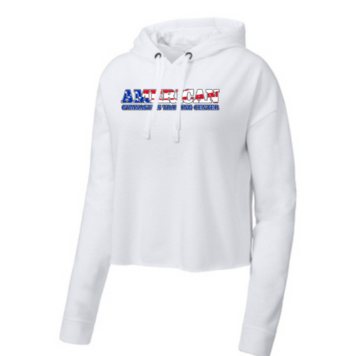 American Gymnastics Cropped Hoody