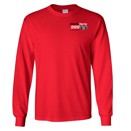 Cheshire Mecharams Red Long Sleeve