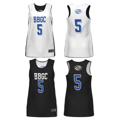 BBGC Girls Basketball Reversible Game Jersey