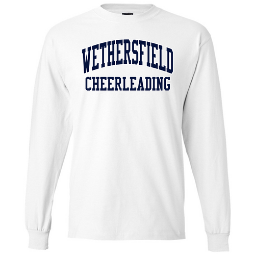 Wethersfield Cheerleading White Long Sleeve