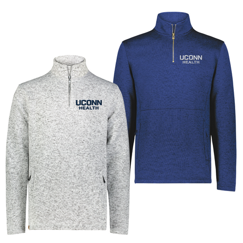 UConn Health UT4 Unisex Sweater Fleece 1/4 Zip