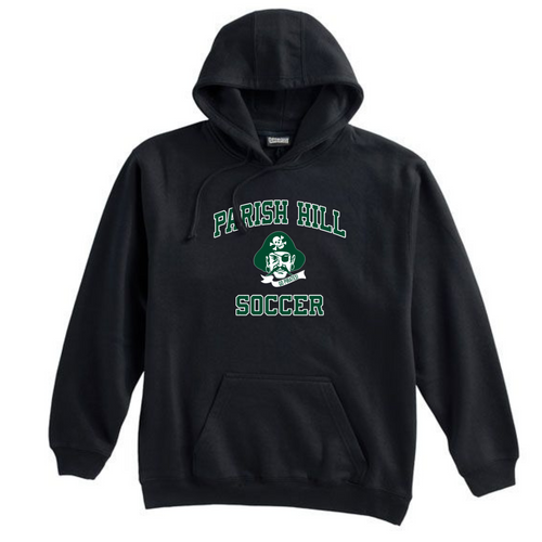 Parish Hill Boys Soccer Black Hooded Sweatshirt