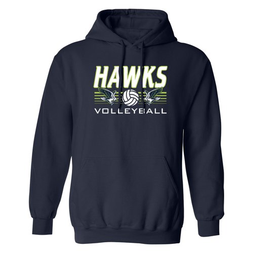 Hawks Volleyball Navy Sweatshirt