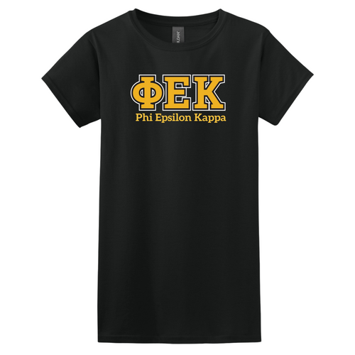 PEK Ladies Black Soft Style T-Shirt