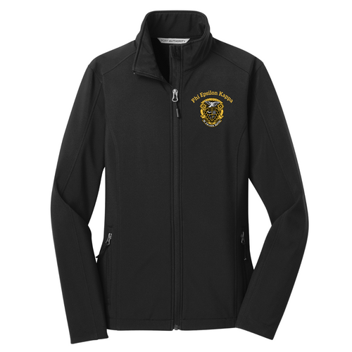PEK Ladies Black Soft Shell Jacket