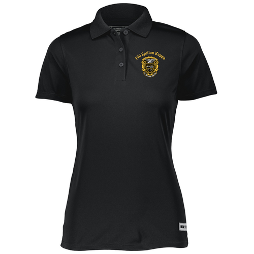 PEK Ladies Black Essential Polo PEK Ladies Black Essential Polo