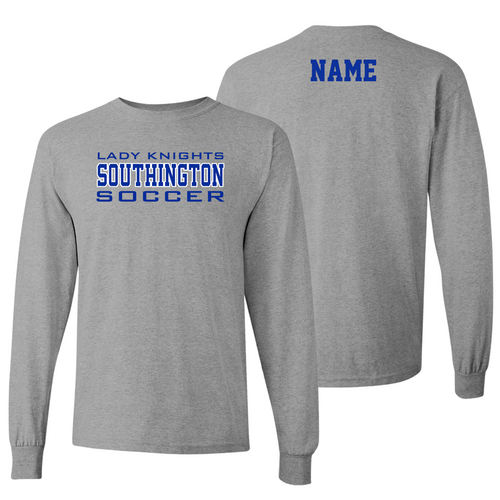 SHS Lady Knights Soccer Gray Long Sleeve
