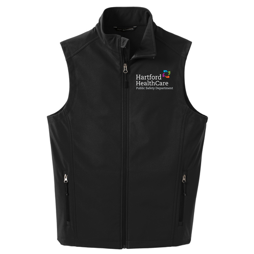 HHC Public Safety Department Black Soft Shell Vest