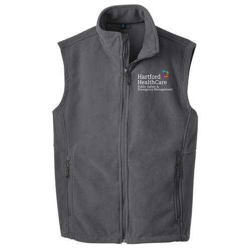 HHC Public Safety and Emergency Management Iron Gray Fleece Vest HHC Public Safety and Emergency Management Iron Gray Fleece Vest