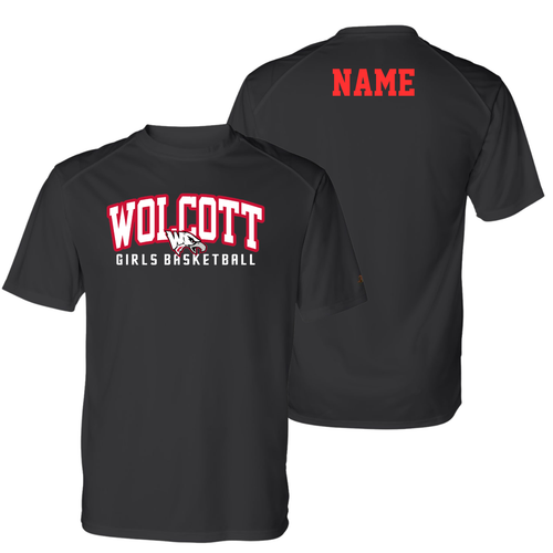 Wolcott Girls Travel Basketball Moisture Wicking T-Shirt Wolcott Girls Travel Basketball Moisture Wicking T-Shirt