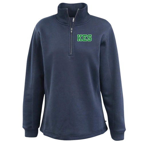 Kelley School Navy Ladies 1/4 Zip