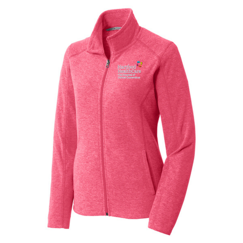 THOCC Secretary Pink Raspberry Heather Ladies Micro Fleece