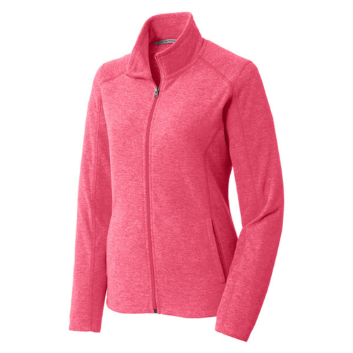 THOCC Secretary Pink Raspberry Heather Ladies Micro Fleece (no logo)