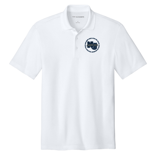 NJAHPERD White Pique Polo