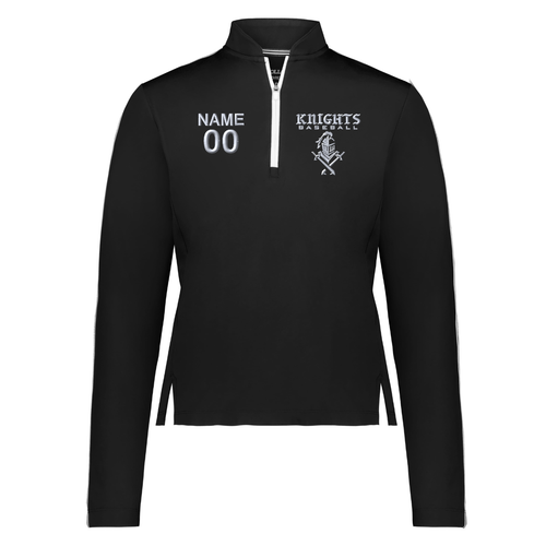 Knights Travel Baseball Ladies 1/4 Zip Pullover