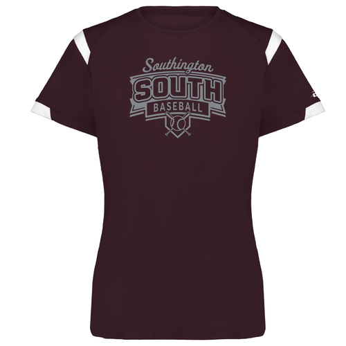 Southington South Baseball Ladies Moisture Wicking T-Shirt