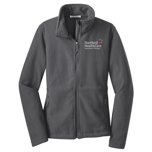 (Trach Coordinator Only) HHC Respiratory Therapy Ladies Iron Gray Chill Fleece Jacket